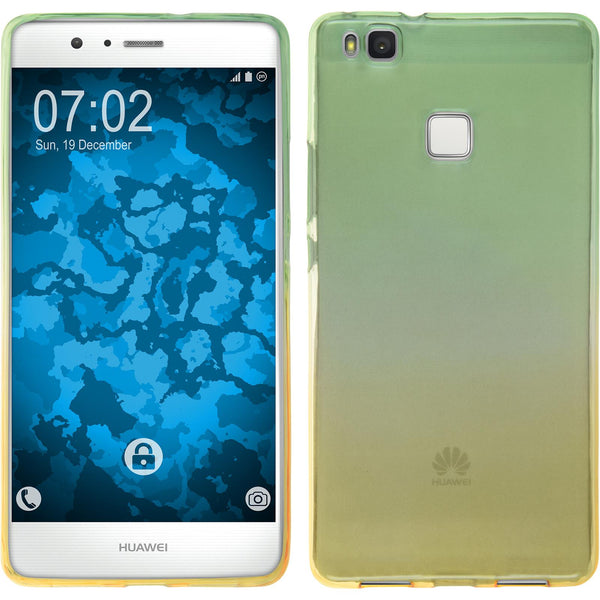 PhoneNatic Case kompatibel mit Huawei P9 Lite - Design:03 Silikon Hülle OmbrË + 2 Schutzfolien