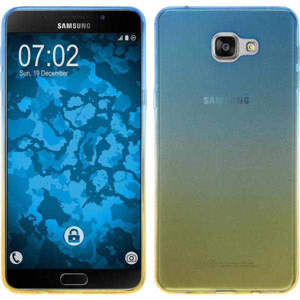 PhoneNatic Case kompatibel mit Samsung Galaxy A9 (2016) - Design:02 Silikon Hülle OmbrË Cover