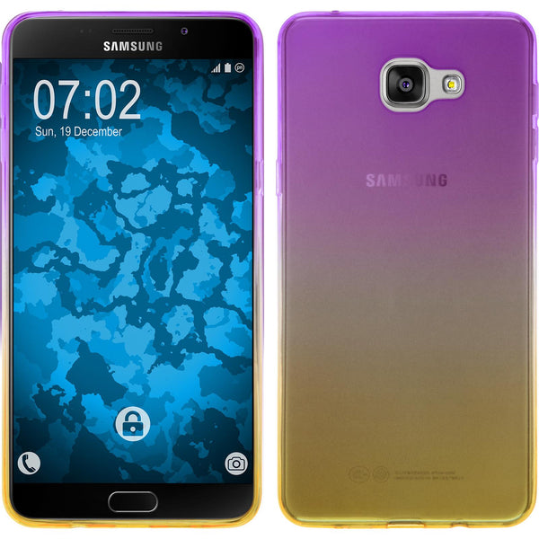 PhoneNatic Case kompatibel mit Samsung Galaxy A9 (2016) - Design:05 Silikon Hülle OmbrË Cover