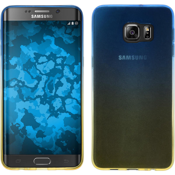PhoneNatic Case kompatibel mit Samsung Galaxy S6 Edge Plus - Design:02 Silikon Hülle OmbrË Cover
