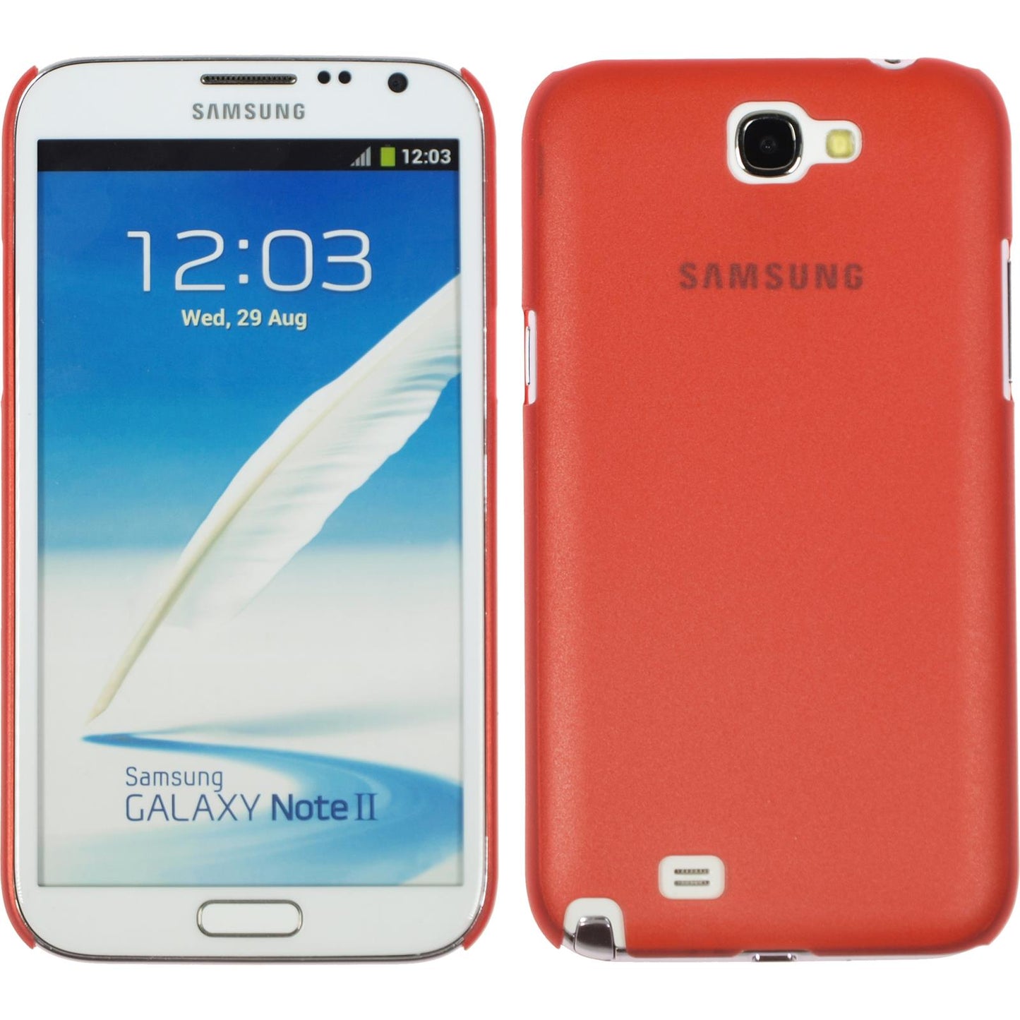 Hardcase für Samsung Galaxy Note 2 rot