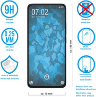 3x Glas-Folie klar für Xiaomi Poco F5 – Panzerglas für Xiaomi Poco F5