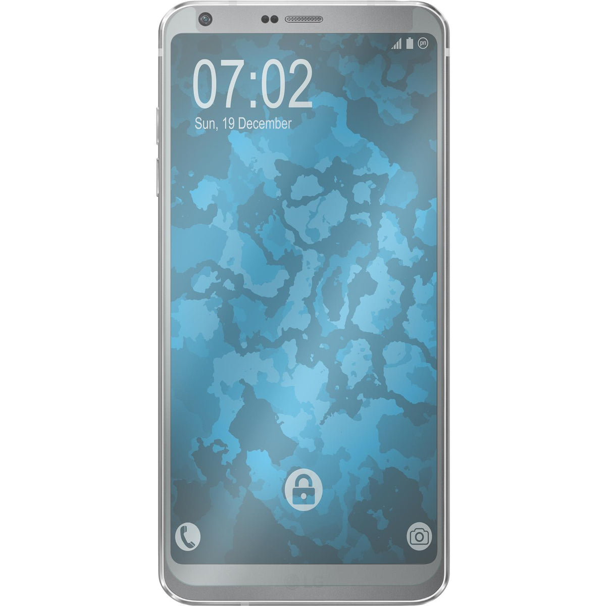1x Glas-Folie klar für LG G6 – Ansicht 2
