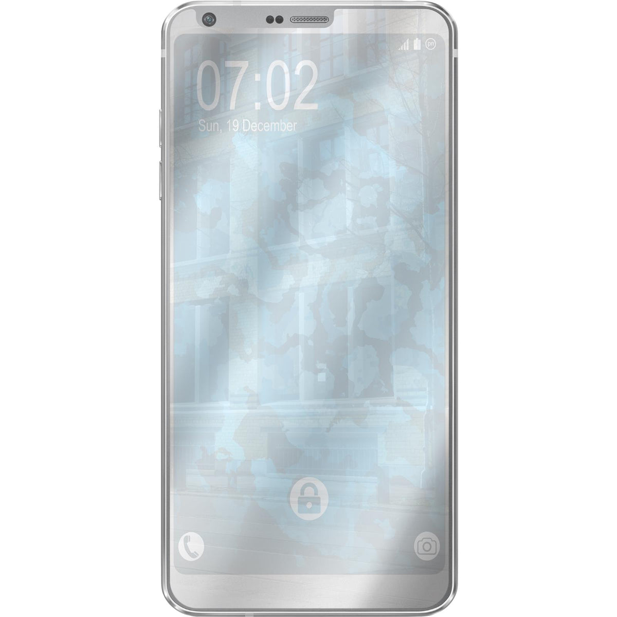 2er-Pack Displayschutzfolien verspiegelt für LG G6 – Ansicht 2