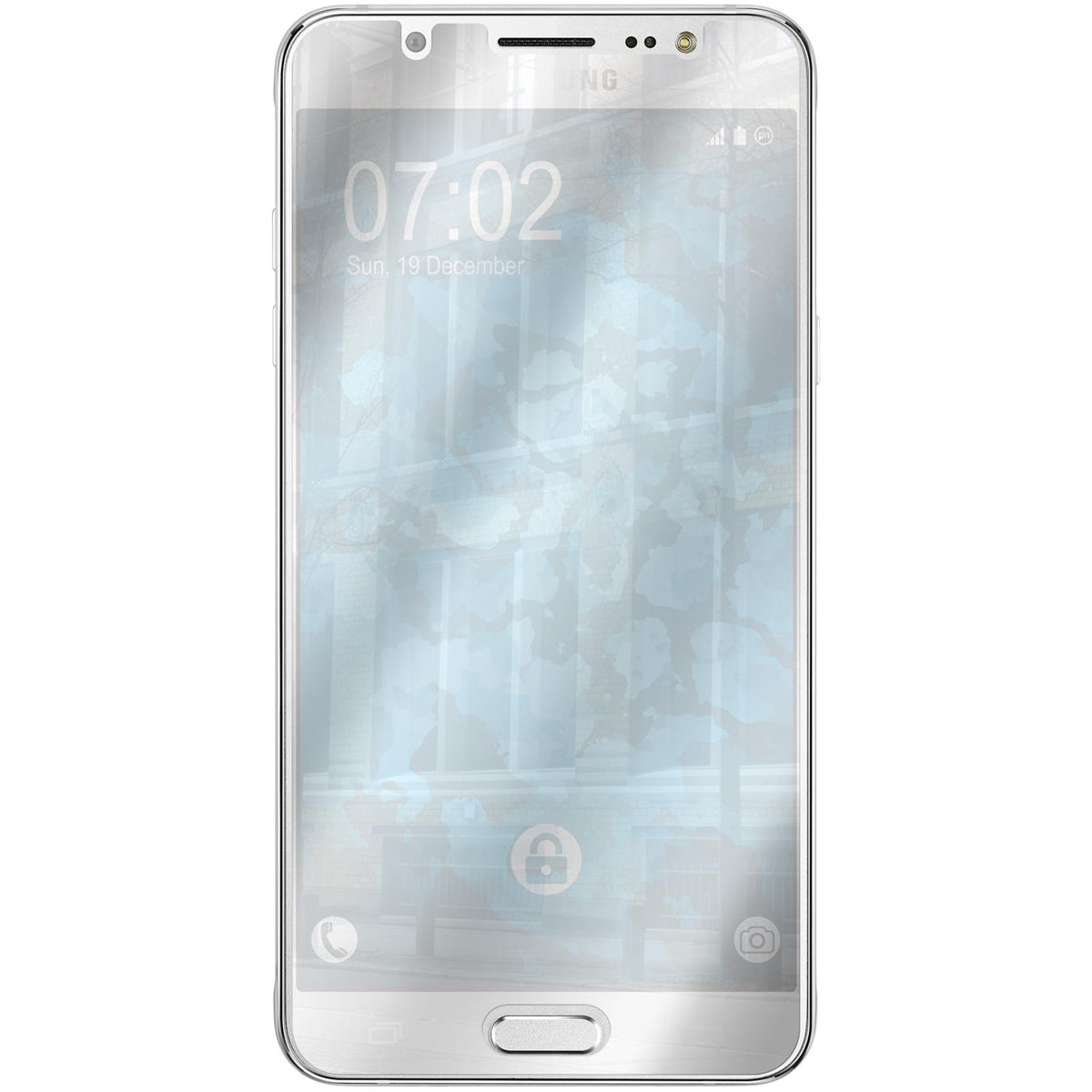 2er-Pack Displayschutzfolien verspiegelt für Samsung Galaxy J5 (2016) J510 – Ansicht 2