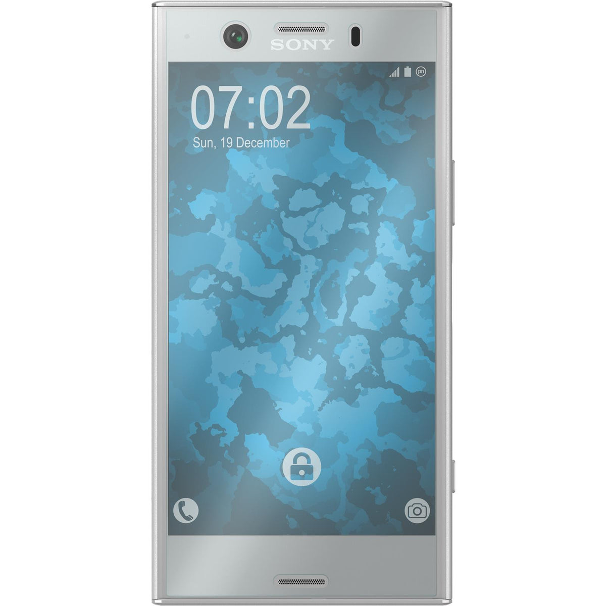 2x Glas-Folie klar für Sony Xperia XZ1 Compact – Ansicht 2