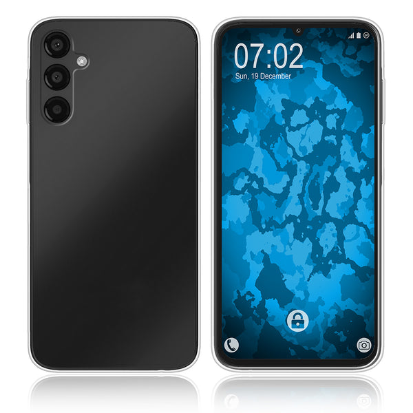 PhoneNatic Case kompatibel mit Samsung Galaxy A16 - Crystal Clear Silikon Hülle crystal-case Cover
