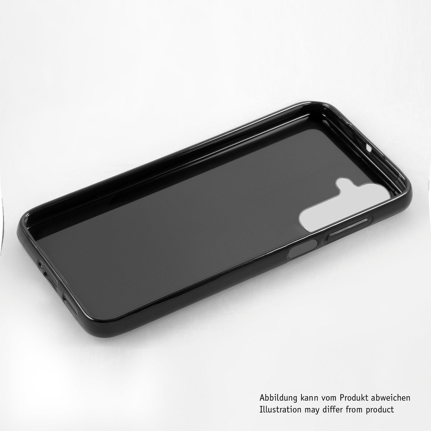 PhoneNatic Case kompatibel mit Samsung Galaxy A16 - schwarz Silikon Hülle crystal-case Cover