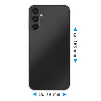 PhoneNatic Case kompatibel mit Samsung Galaxy A35 – Transparent Silikon Hülle crystal-case Cover