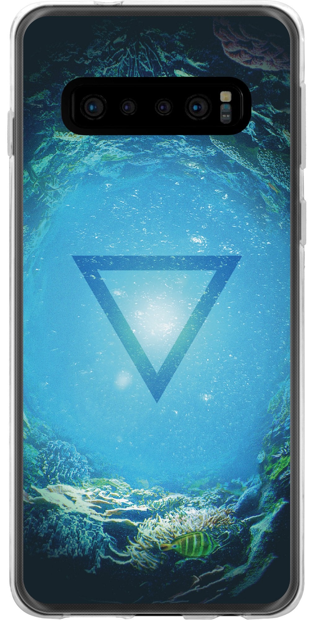 Case für Samsung Galaxy S10 Silikon-Hülle Element Wasser M4 – Ansicht 2