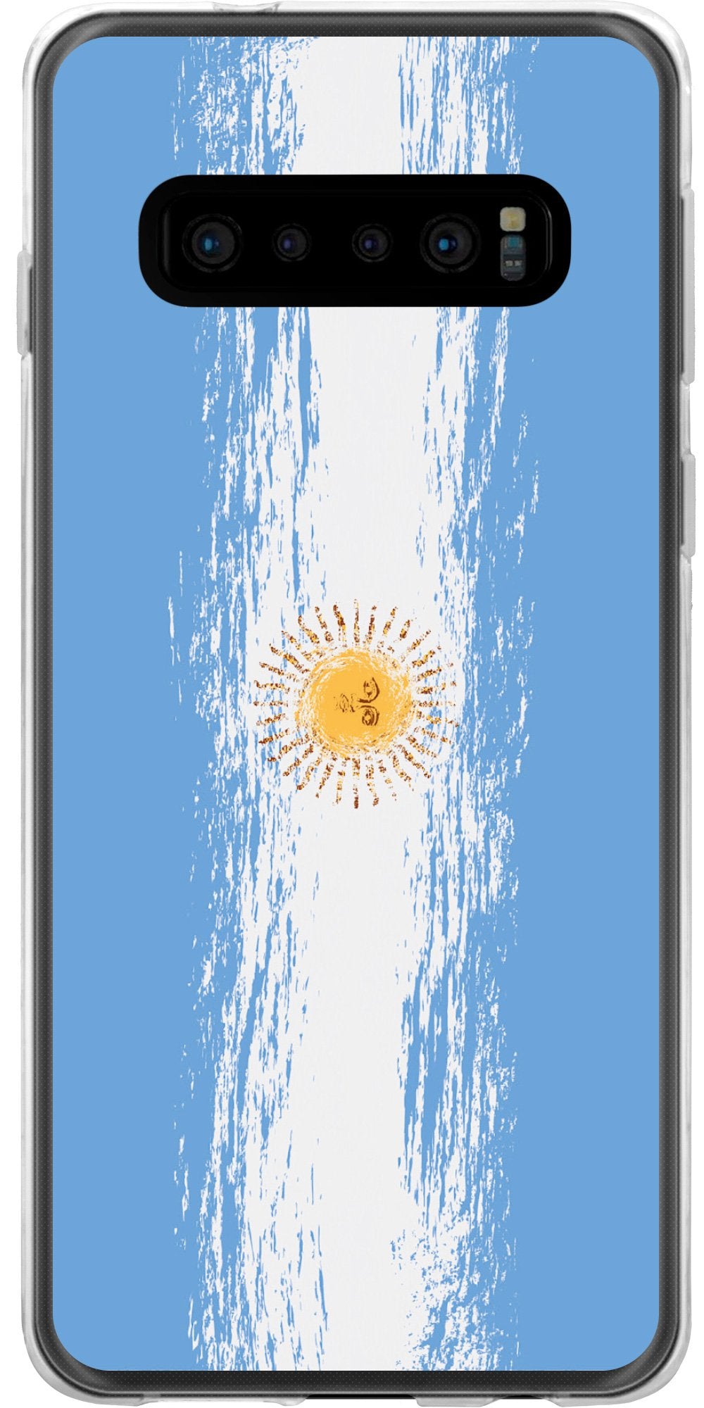 Case für Samsung Galaxy S10 Silikon-Hülle WM Argentinien M1 – Ansicht 2