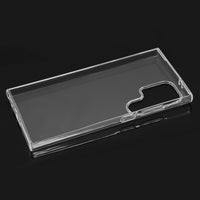PhoneNatic Case kompatibel mit Samsung Galaxy S24 Ultra – Transparent Silikon Hülle crystal-case Cover