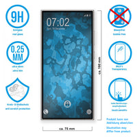 3x Glas-Folie klar  für Samsung Galaxy S24 Ultra – Panzerglas für Samsung Galaxy S24 Ultra