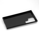 PhoneNatic Case kompatibel mit Samsung Galaxy S25 Ultra – Schwarz Silikon Hülle crystal-case Cover