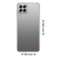 PhoneNatic Case kompatibel mit Samsung Galaxy M53 – Crystal Clear Silikon Hülle crystal-case Cover