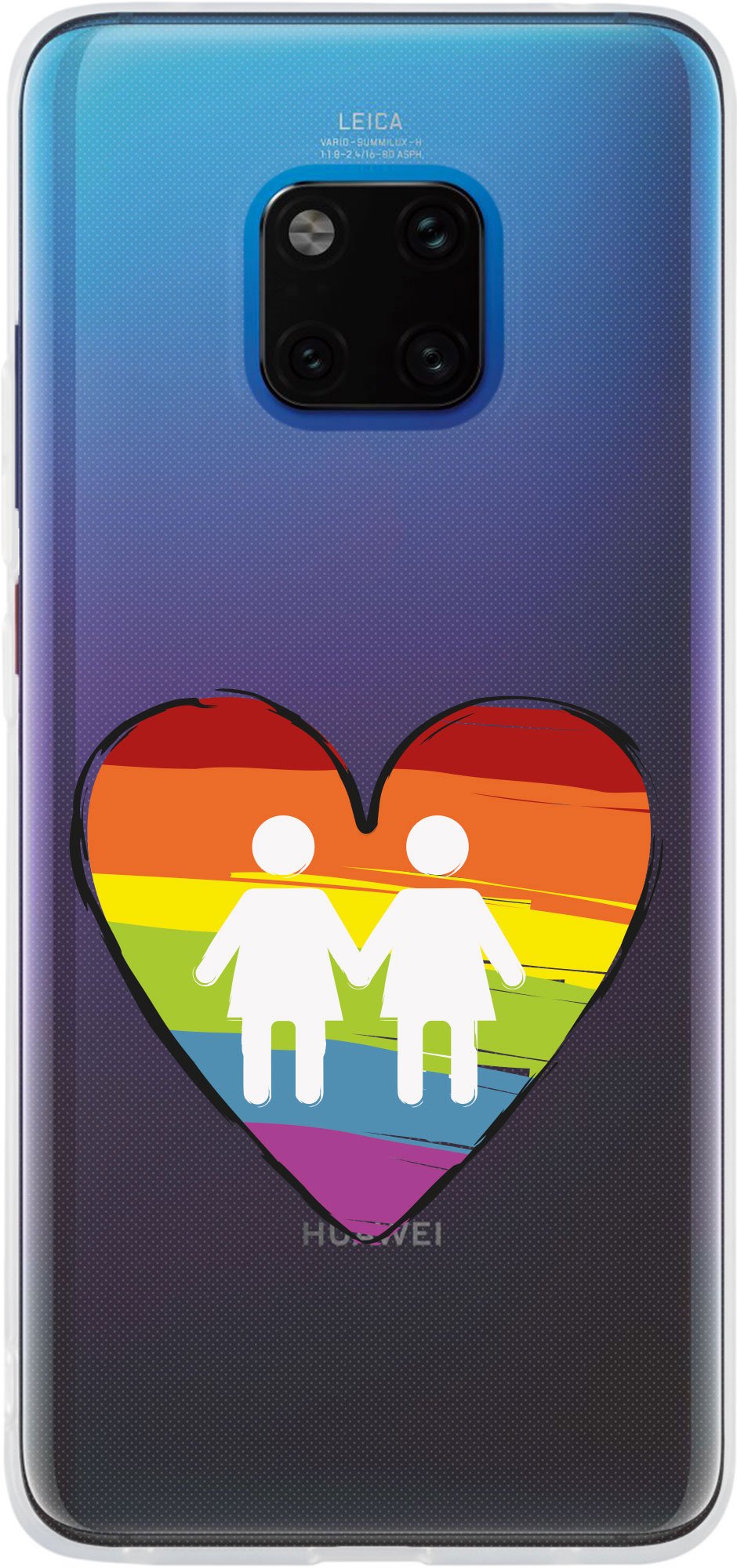 Case für Huawei Mate 20 Pro Silikon-Hülle pride Frauen M4 – Ansicht 2