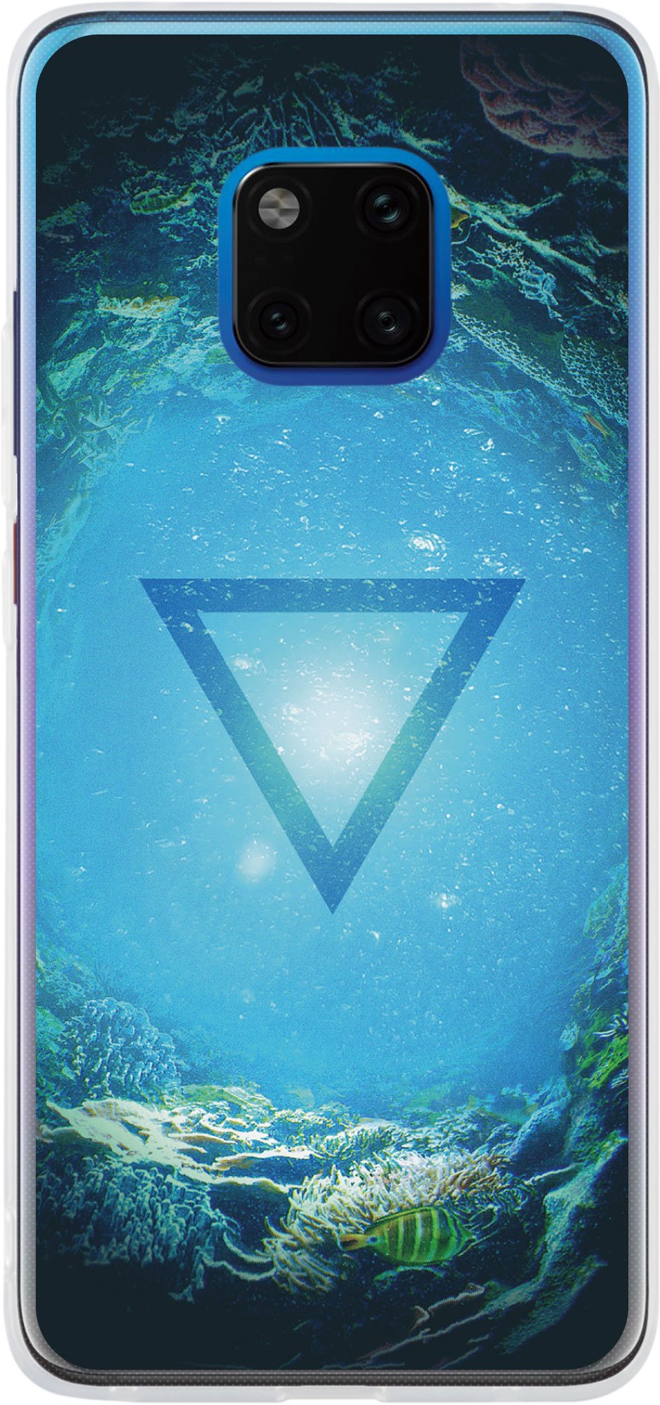 Case für Huawei Mate 20 Pro Silikon-Hülle Element Wasser M4 – Ansicht 2