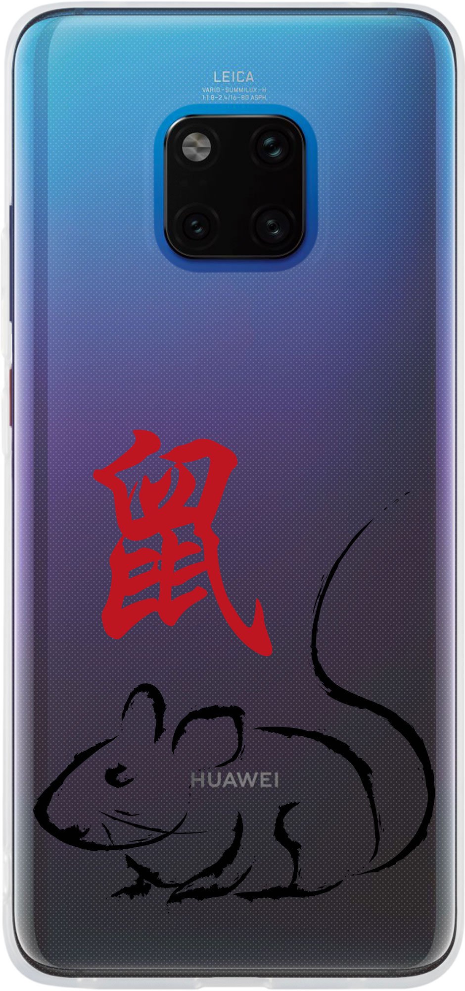 Case für Huawei Mate 20 Pro Silikon-Hülle Tierkreis Chinesisch M1 – Ansicht 2