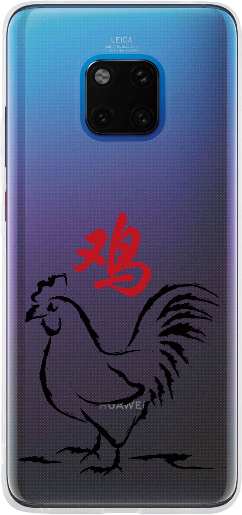 Case für Huawei Mate 20 Pro Silikon-Hülle Tierkreis Chinesisch M10 – Ansicht 2