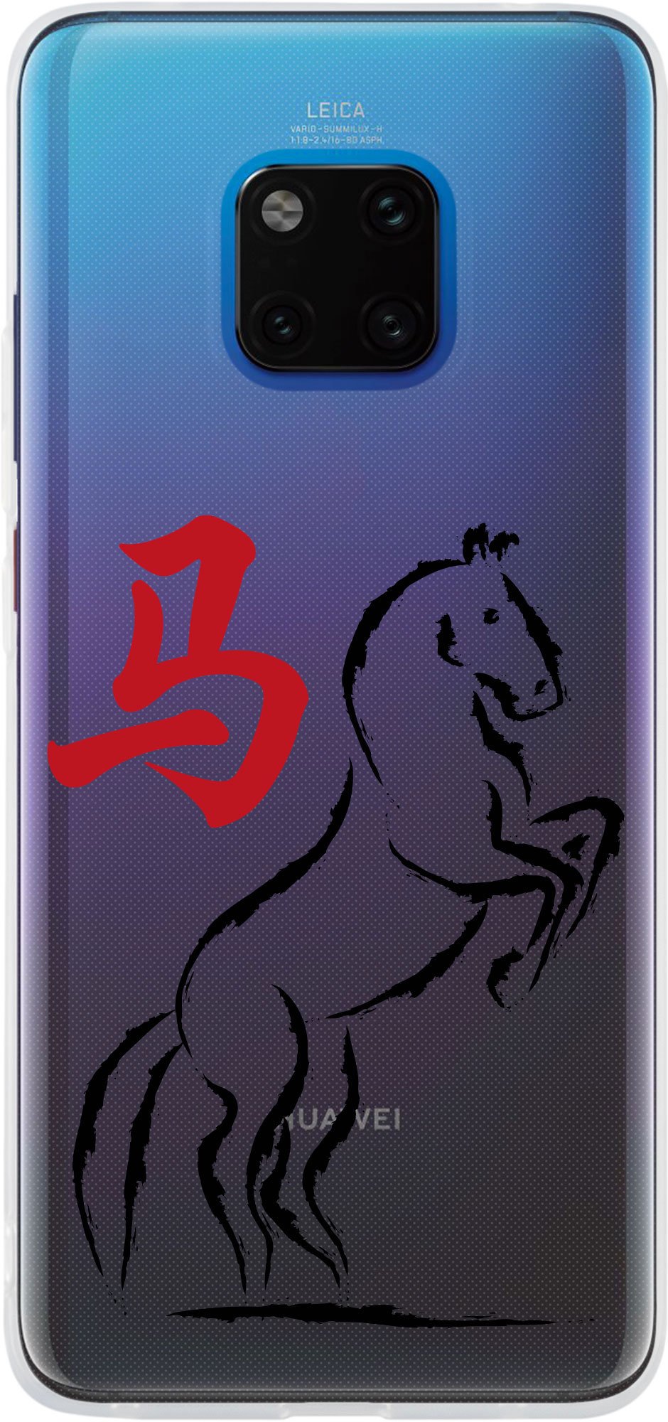Case für Huawei Mate 20 Pro Silikon-Hülle Tierkreis Chinesisch M7 – Ansicht 2