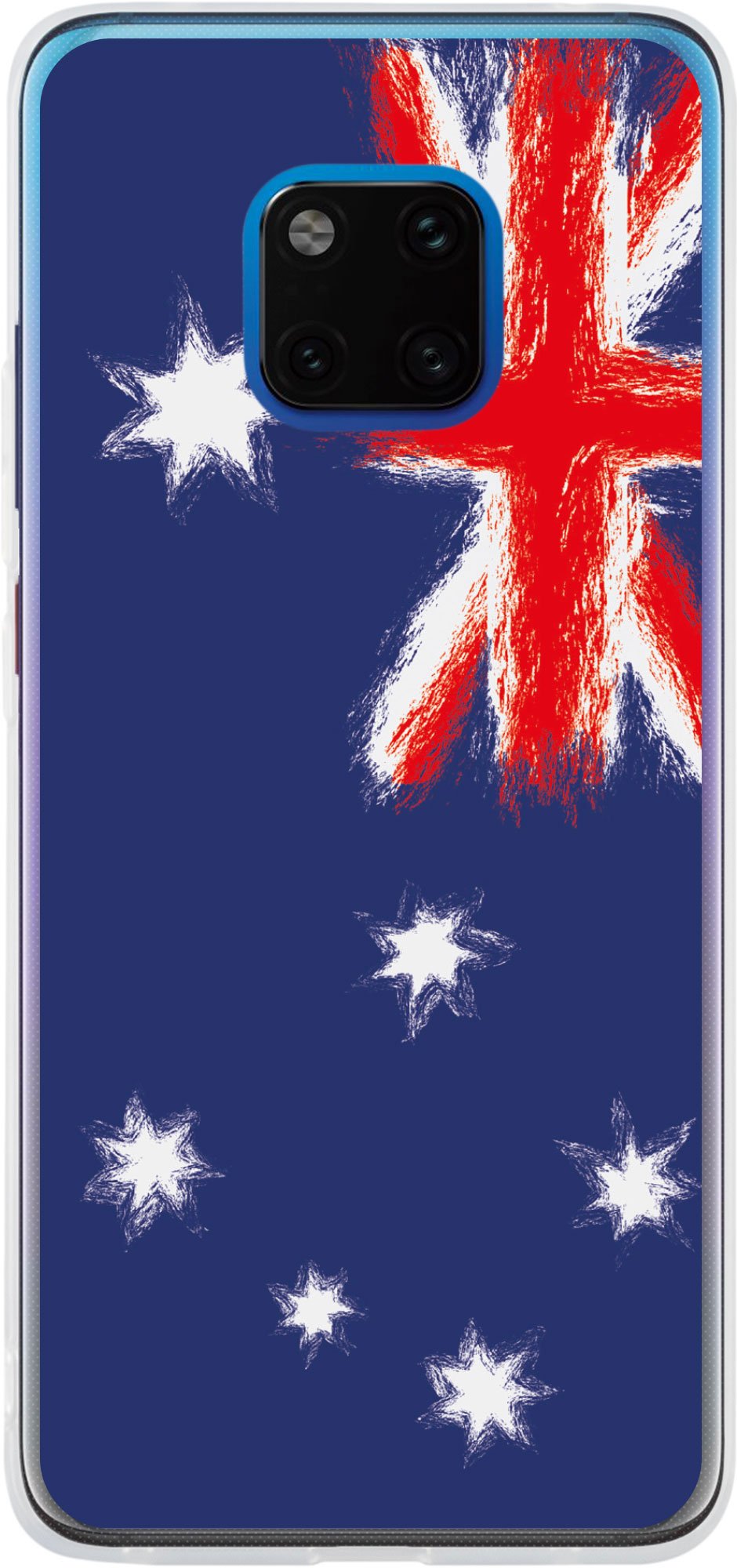 Case für Huawei Mate 20 Pro Silikon-Hülle WM Australien M2 – Ansicht 2