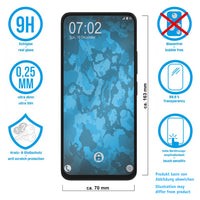 3x Glas-Folie klar für Xiaomi Redmi 12 – Panzerglas für Xiaomi Redmi 12