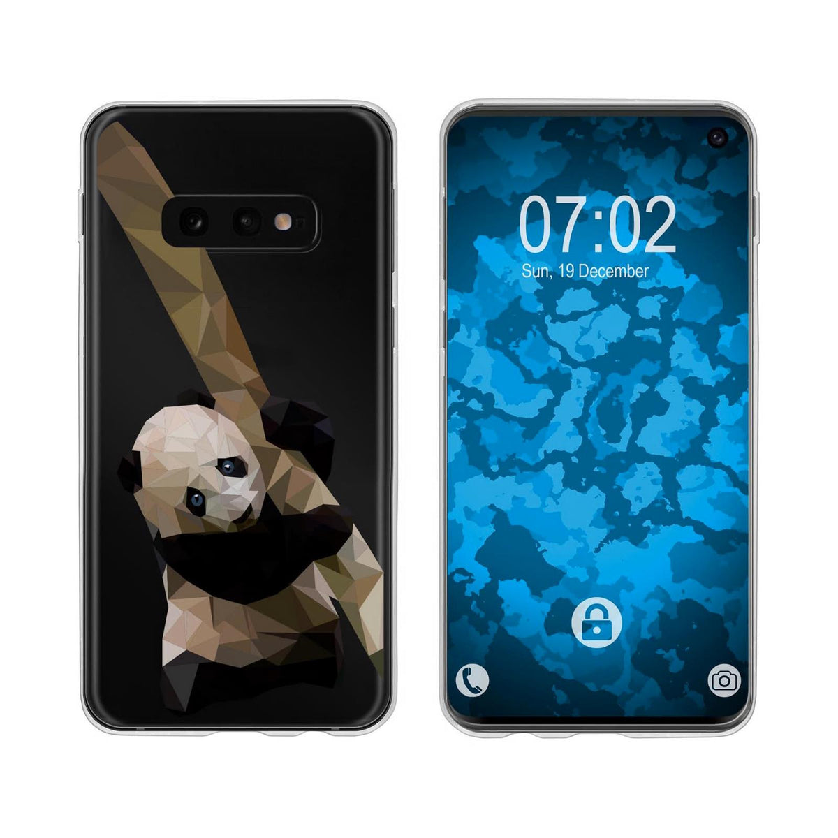 Case für Samsung Galaxy S10e Silikon-Hülle Vektor Tiere Kolibri M3 – Ansicht 2