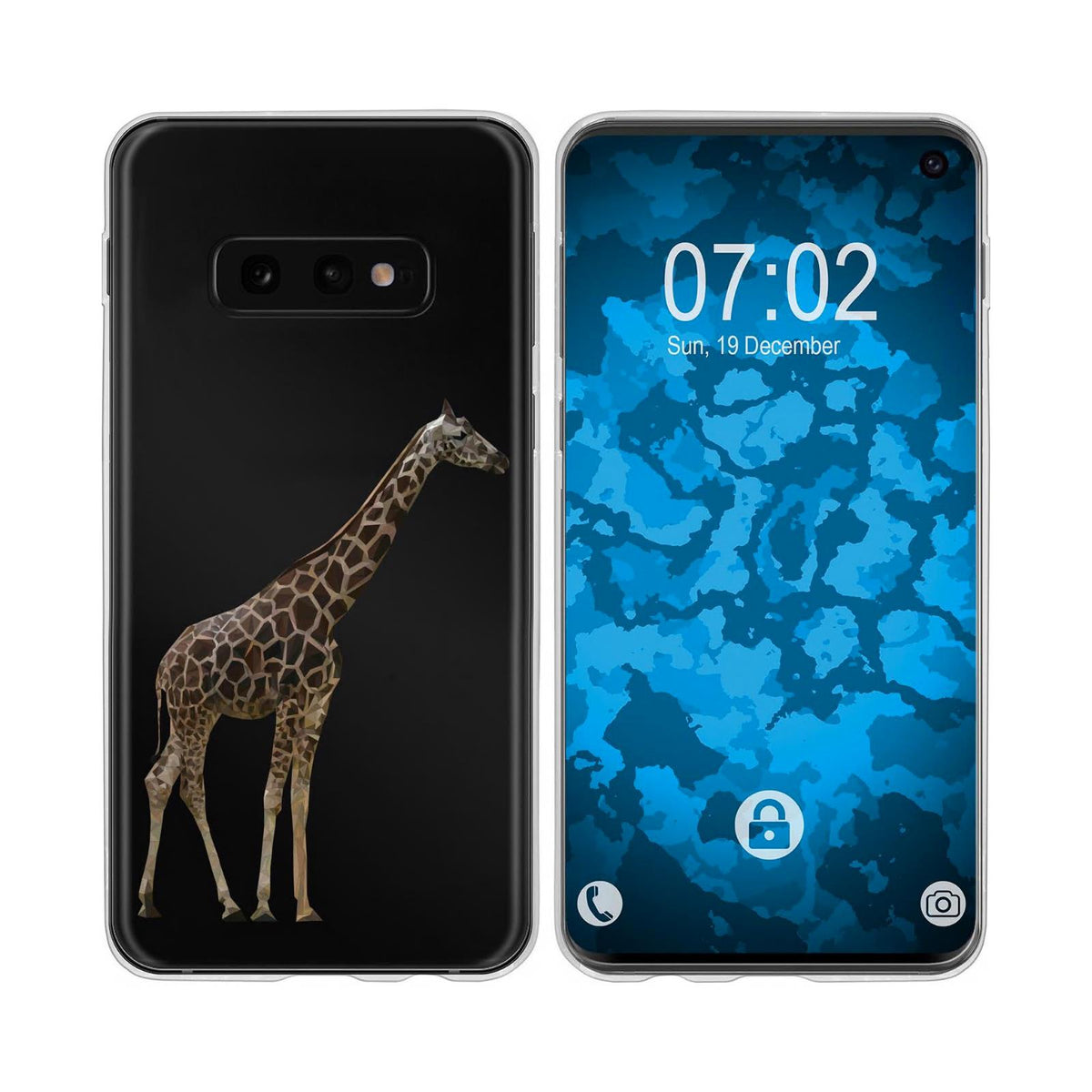 Case für Samsung Galaxy S10e Silikon-Hülle Vektor Tiere Tucan M5 – Ansicht 4