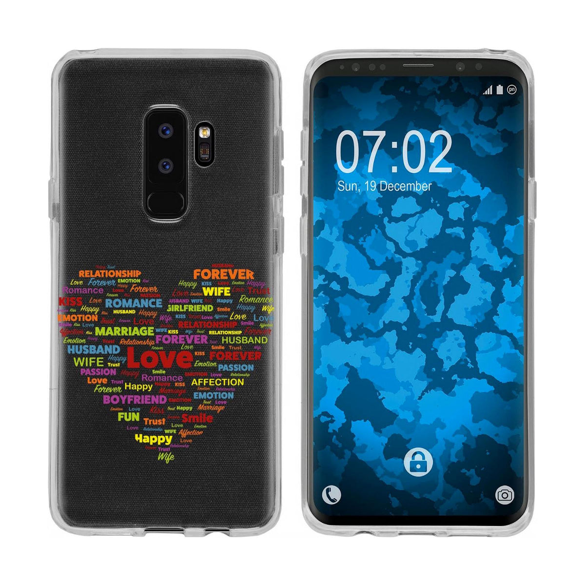 Case für Samsung Galaxy S9 Plus Silikon-Hülle pride Männer M3 – Ansicht 3