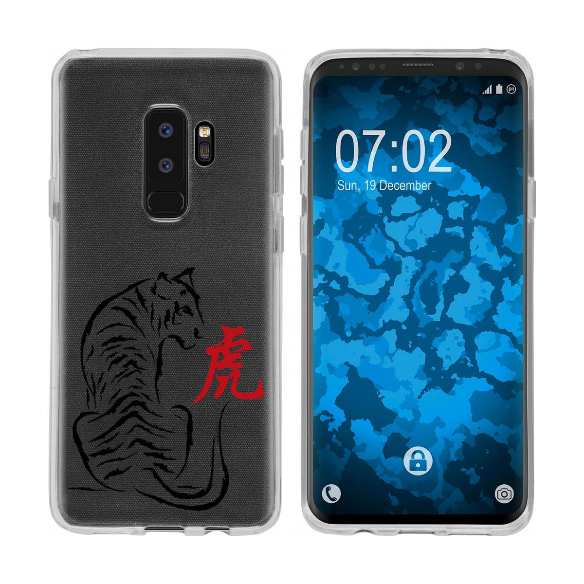 Case für Samsung Galaxy S9 Plus Silikon-Hülle Tierkreis Chinesisch M2 – Ansicht 2