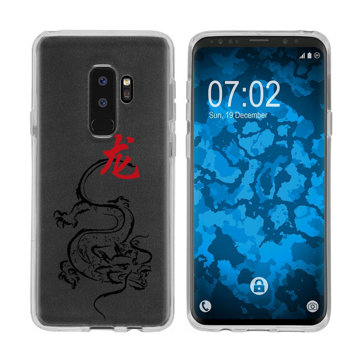 Case für Samsung Galaxy S9 Plus Silikon-Hülle Tierkreis Chinesisch M2 – Ansicht 4