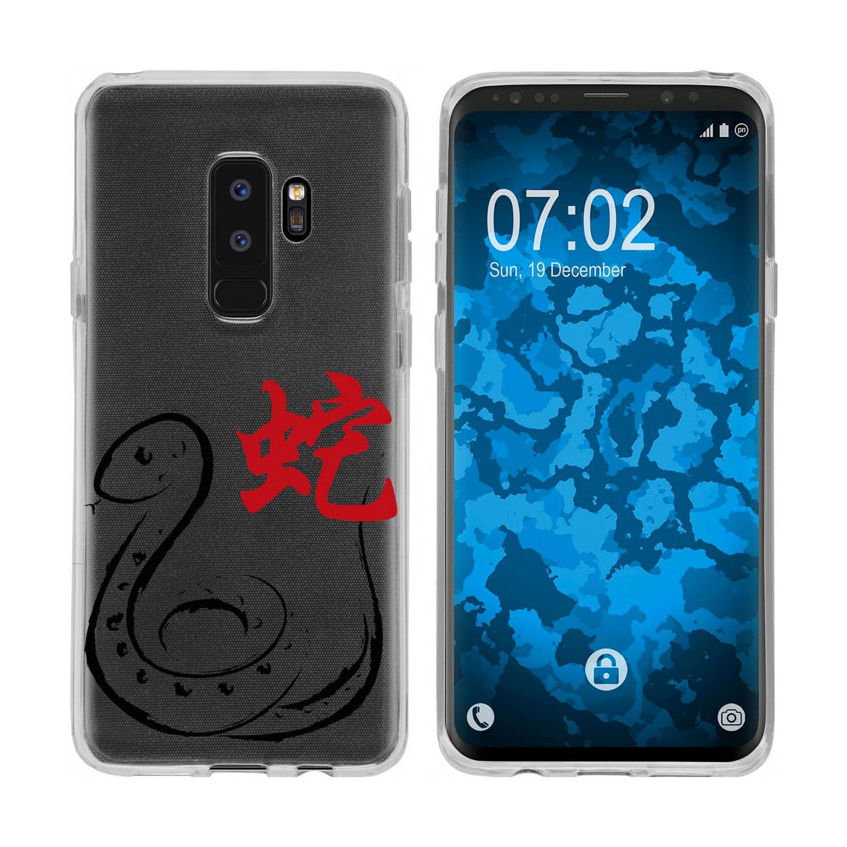 Case für Samsung Galaxy S9 Plus Silikon-Hülle Tierkreis Chinesisch M2 – Ansicht 5