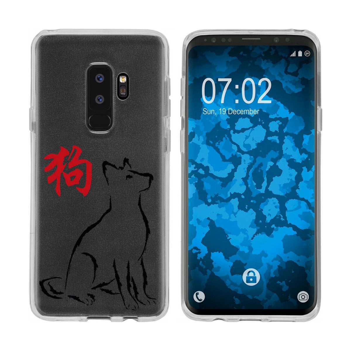 Case für Samsung Galaxy S9 Plus Silikon-Hülle Tierkreis Chinesisch M7 – Ansicht 5