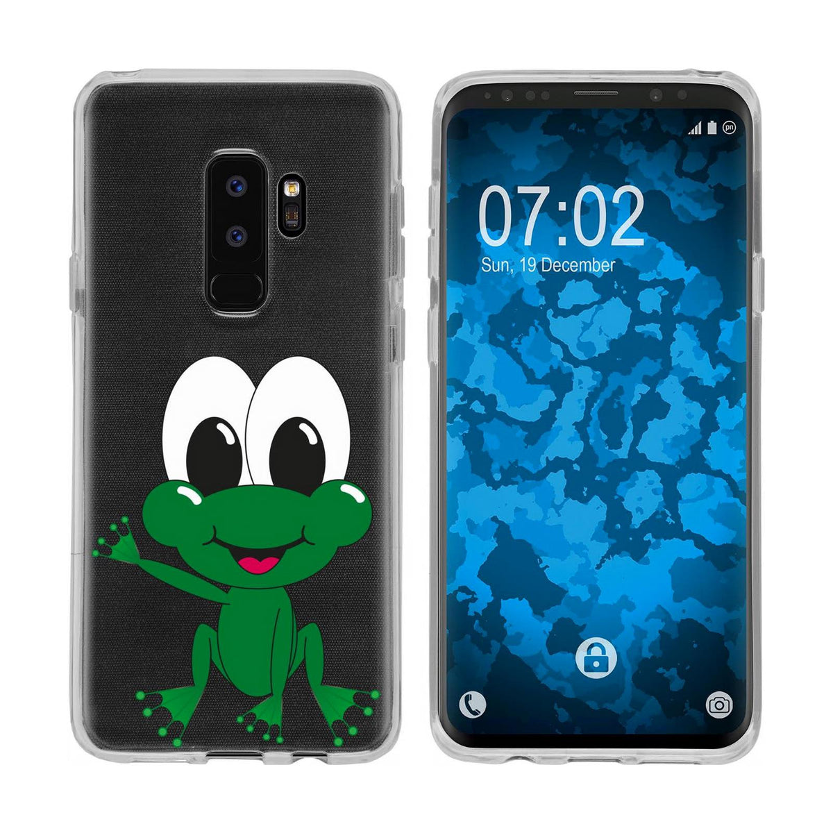 Case für Samsung Galaxy S9 Plus Silikon-Hülle Cutiemals M1 – Ansicht 2