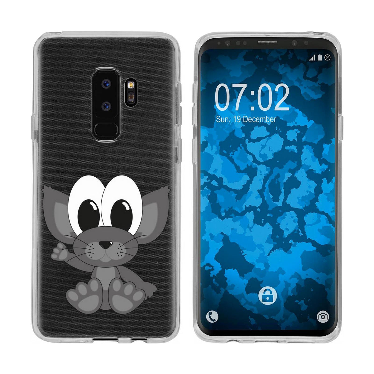 Case für Samsung Galaxy S9 Plus Silikon-Hülle Cutiemals M3 – Ansicht 3