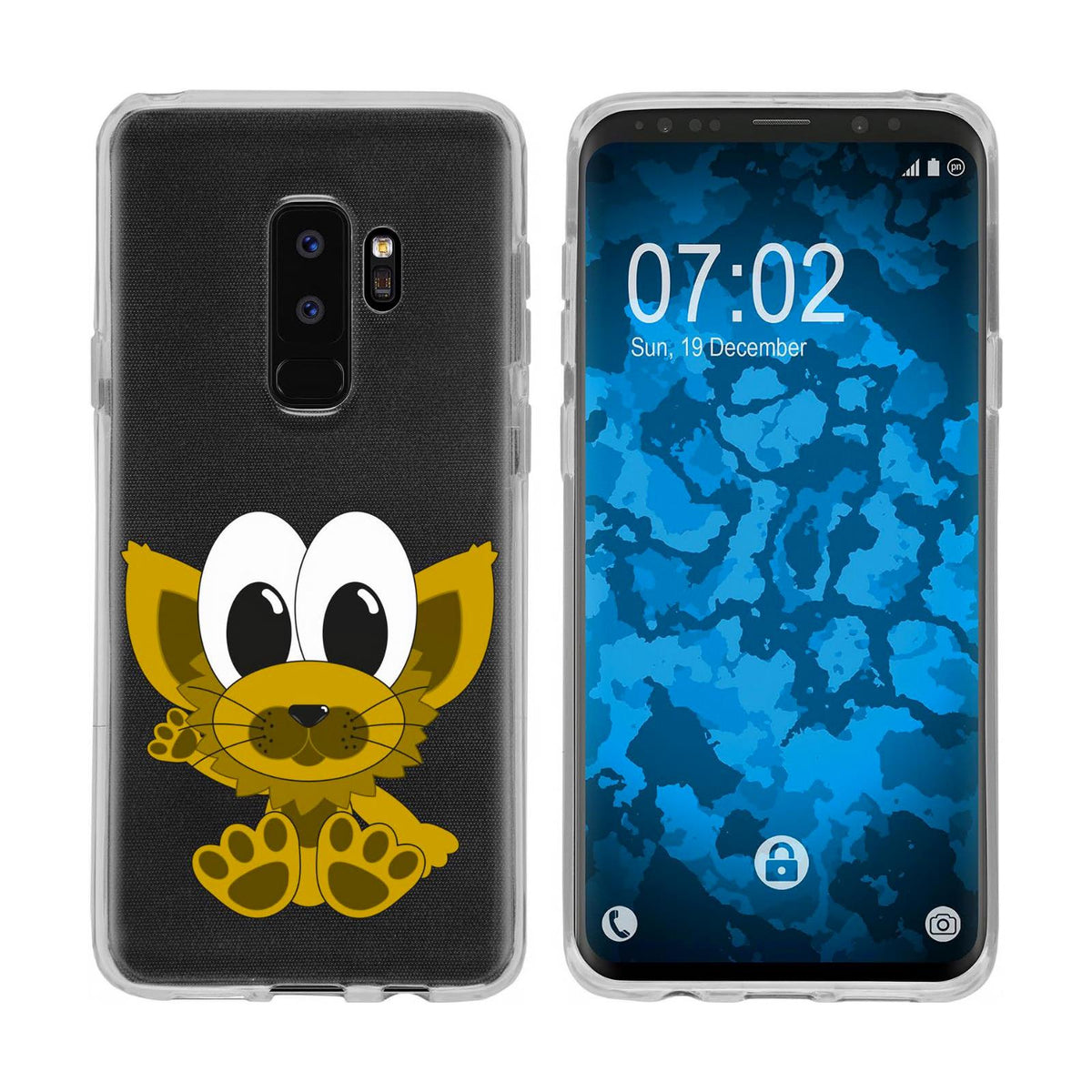 Case für Samsung Galaxy S9 Plus Silikon-Hülle Cutiemals M3 – Ansicht 5