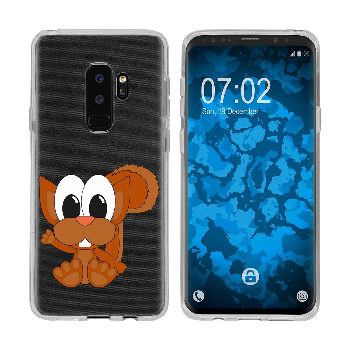 Case für Samsung Galaxy S9 Plus Silikon-Hülle Cutiemals M3 – Ansicht 6