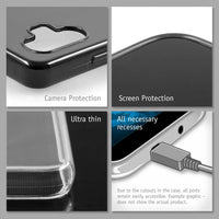 PhoneNatic Case kompatibel mit Samsung Galaxy Xcover 7 Pro – Schwarz Silikon Hülle crystal-case Cover
