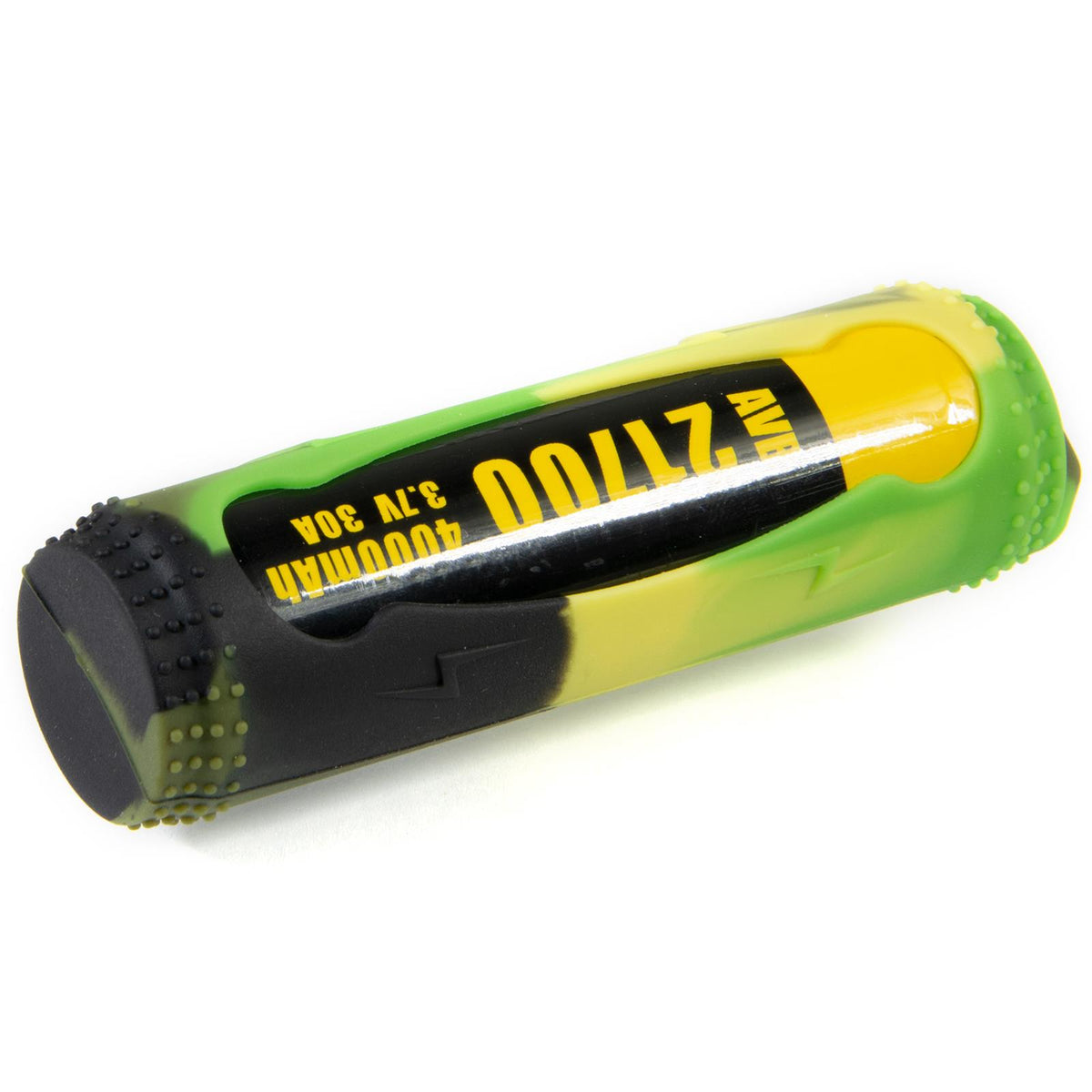 Case für 20700/21700 Akku Battery Hülle Silikon - in Camouflage - Tasche – Ansicht 4