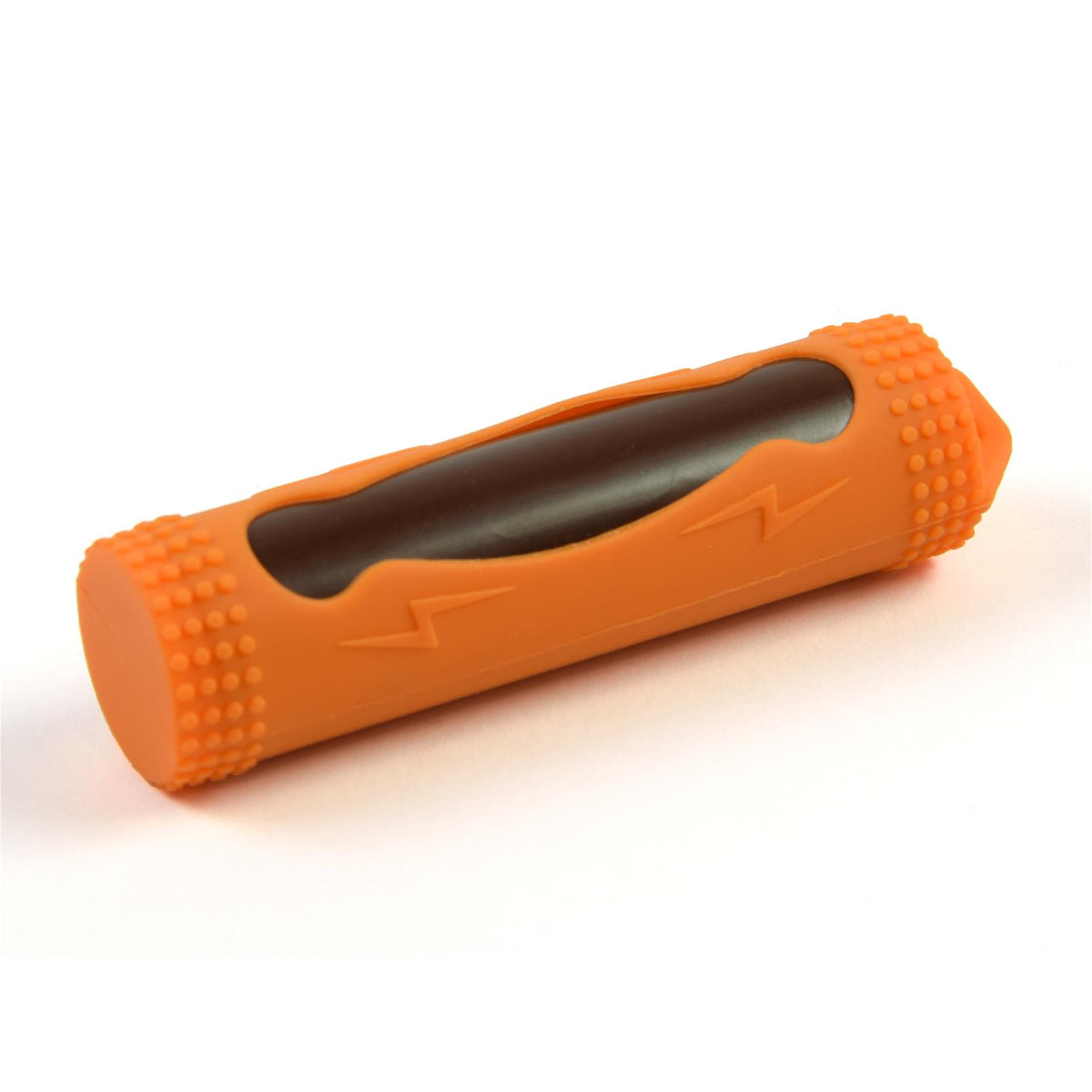 Case für 18650 Akku Battery Hülle Silikon - in orange - Tasche – Ansicht 4
