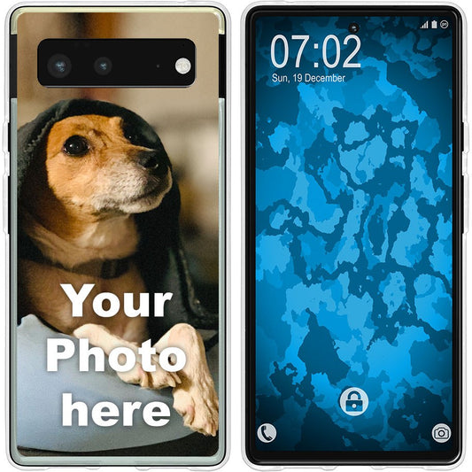 Pixel 6a Foto-Hülle transparent
