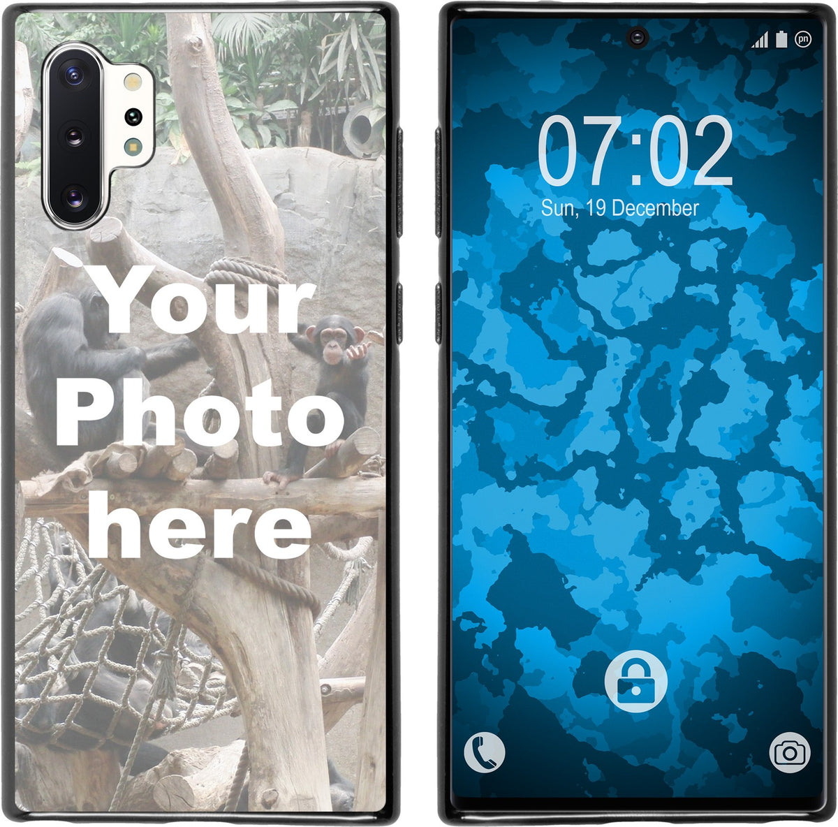 Galaxy Note 10 Plus Foto-Hülle transparent