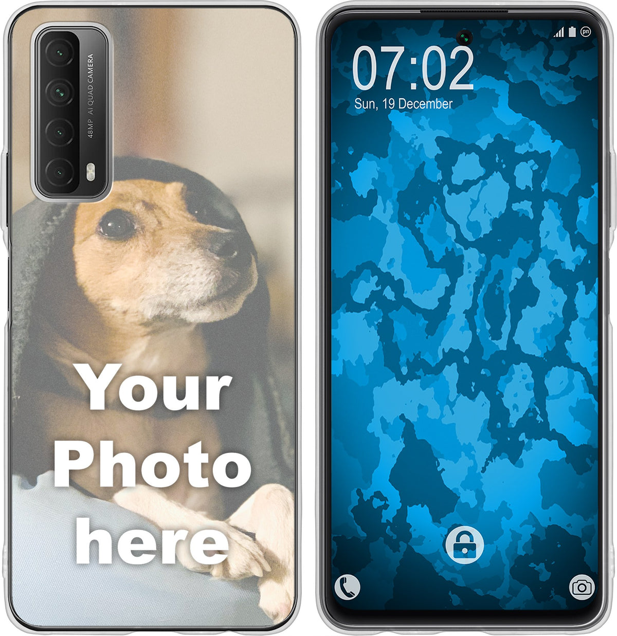 P Smart 2021 Foto-Hülle transparent