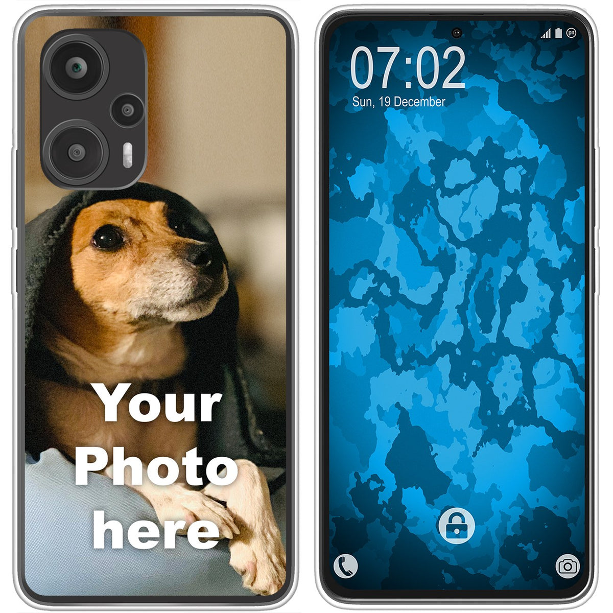 Xiaomi Poco F5 / Note 12 Turbo Foto-Hülle transparent