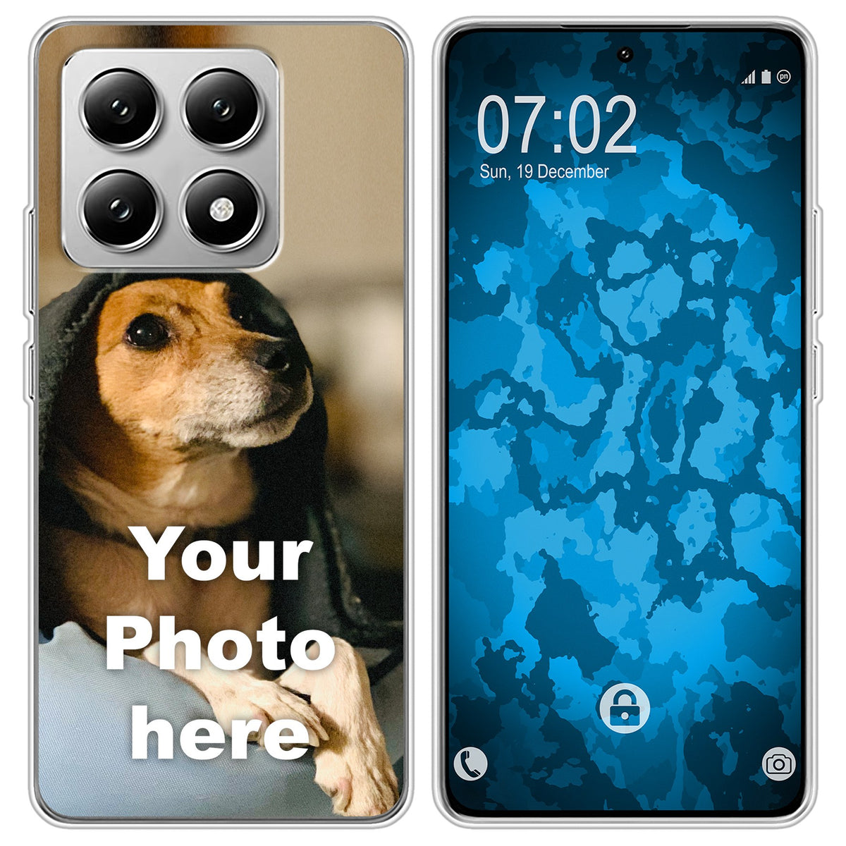 Xiaomi 14T Foto-Hülle transparent