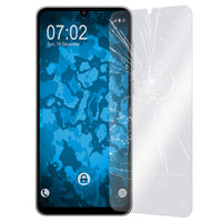 3x Glas-Folie klar  für Samsung Galaxy A05 – Panzerglas für Samsung Galaxy A05