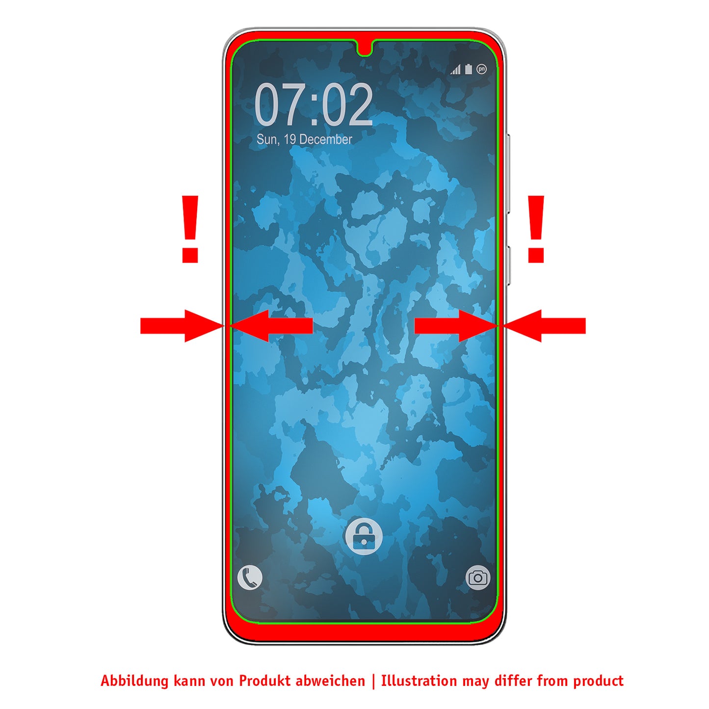 1x Glas-Folie klar  für Samsung Galaxy A05 – Panzerglas für Samsung Galaxy A05
