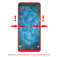 3x Glas-Folie klar  für Samsung Galaxy A05 – Panzerglas für Samsung Galaxy A05