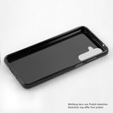 PhoneNatic Case kompatibel mit Samsung Galaxy A55 – Schwarz Silikon Hülle crystal-case Cover