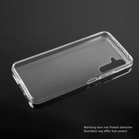 PhoneNatic Case kompatibel mit Samsung Galaxy M14 – Crystal Clear Silikon Hülle crystal-case Cover